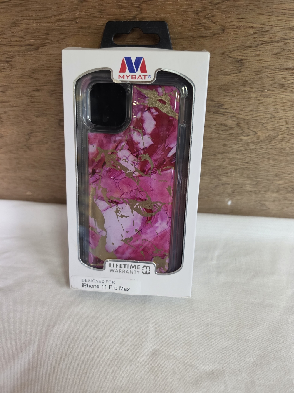 Mybat IPhone 11 Pro Max. Pink Marbled. New